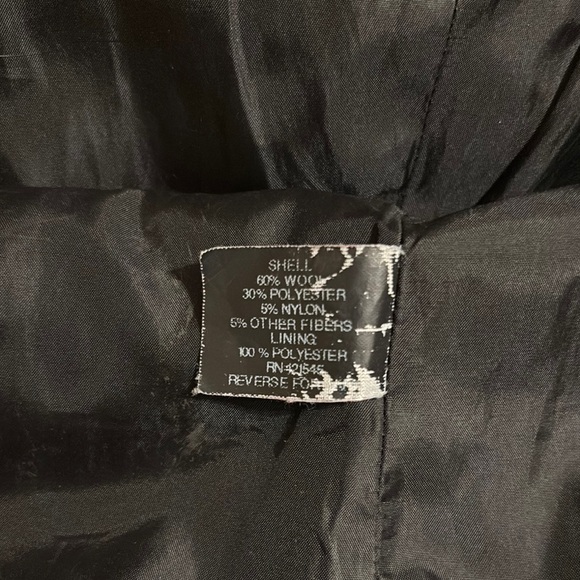 London Fog Blue Trench Coat - Picture 5 of 5